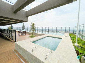 Studio Luxo | 27º Andar | Piscina no Rooftop